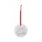 Craft Express 25ct. 3" Clear Glass Sublimation Ornaments